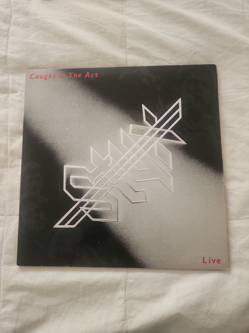 STYX Caught in The Act Live Vinyl 2 LP - NEVER PLAYED DISPLAY ITEM! NM